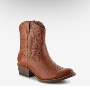 Coconuts Pistol Cowboy Bootie 9